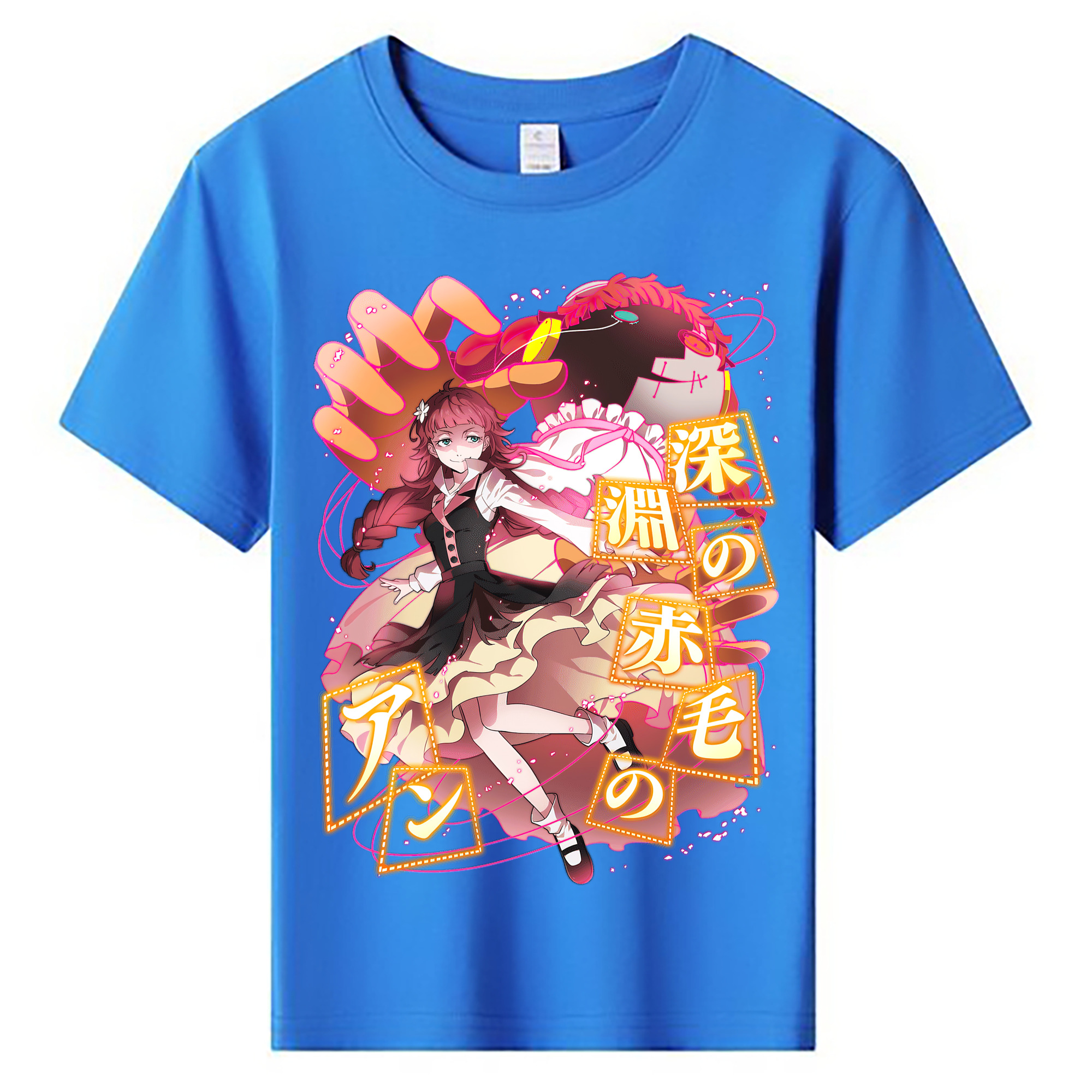 （画像用） 文豪ストレイドッグス Bungo Stray Dogs 綿100％キッズTシャツ（フロントプリント）